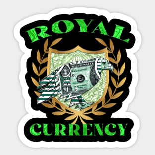 Royal Currency Eagle Sticker